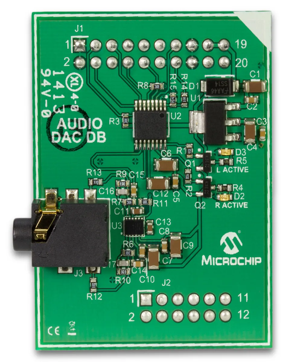 Scheda di sviluppo Microchip DAC