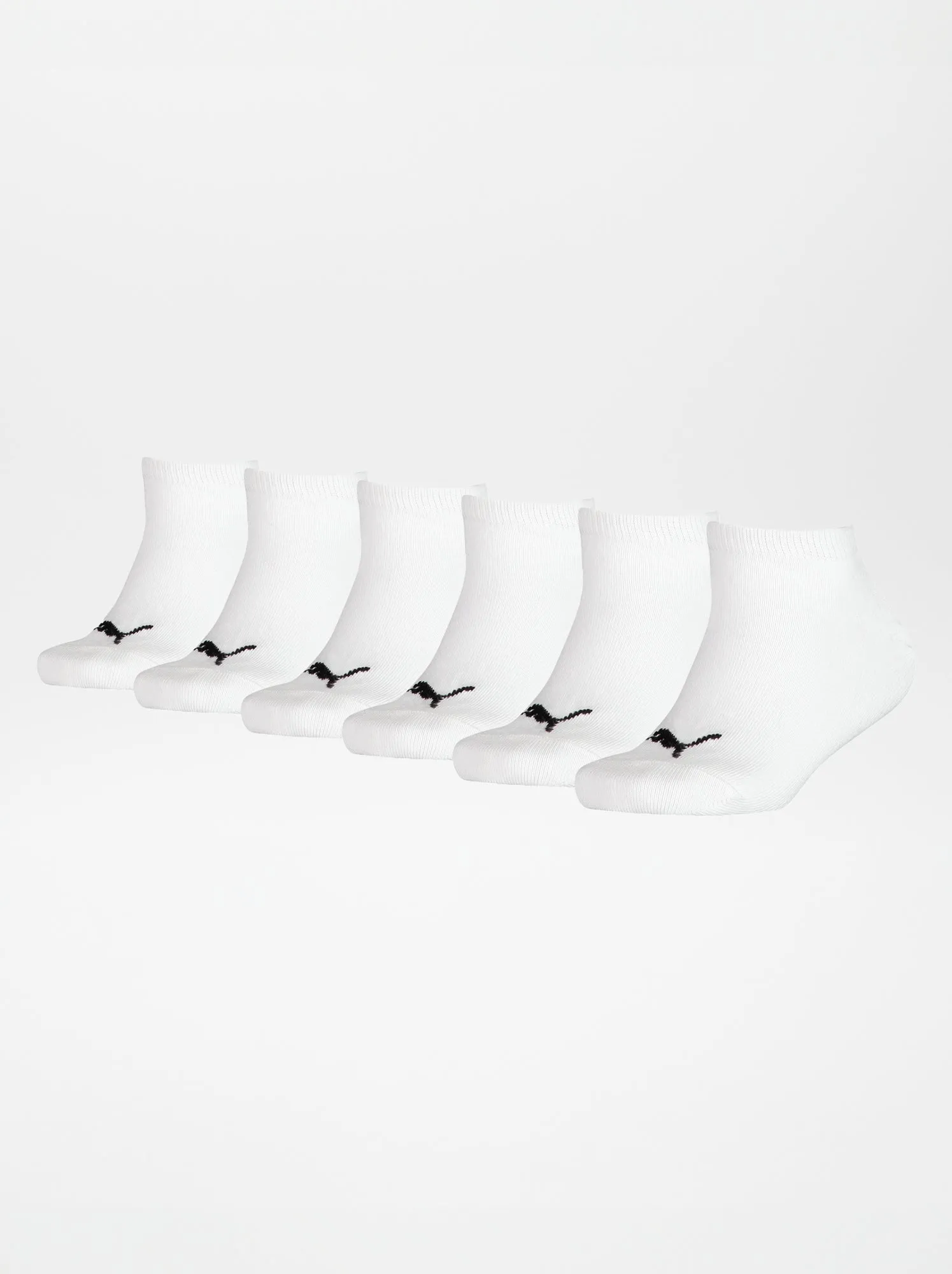 Set di 6 paia di calzini 'Puma' - BIANCO