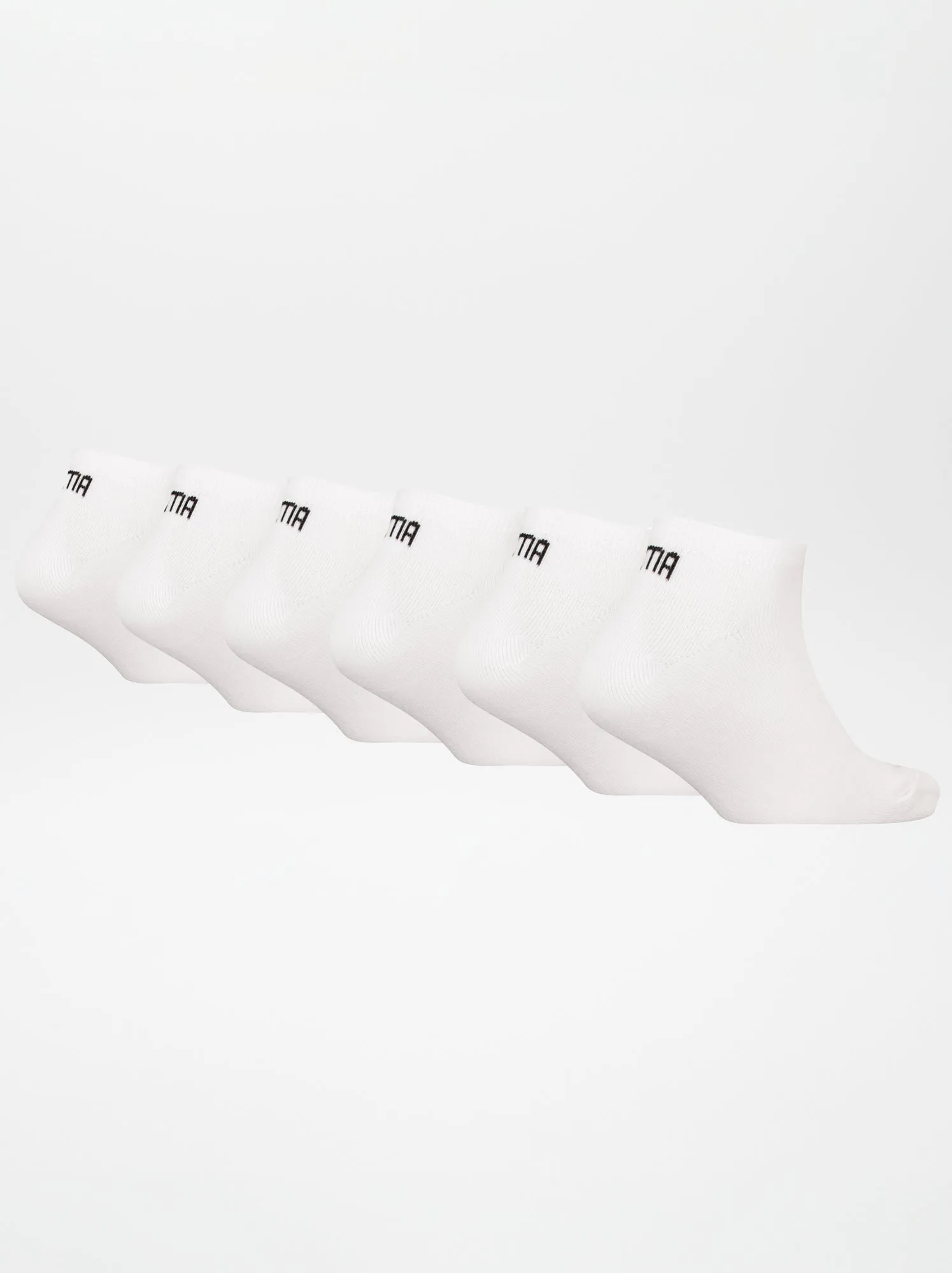 Set di 6 paia di calzini 'Puma' - BIANCO