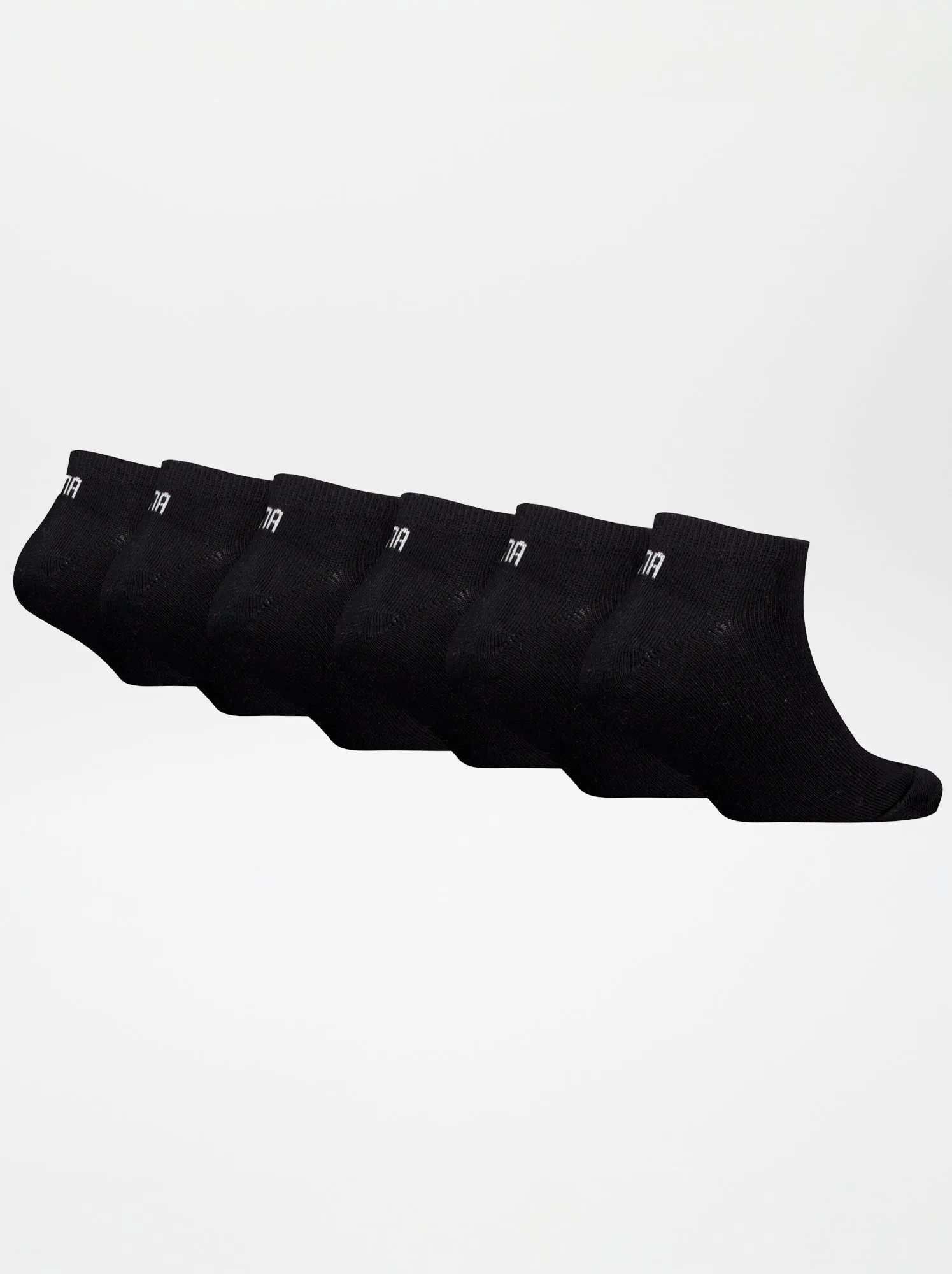 Set di 6 paia di calzini 'Puma' - NERO