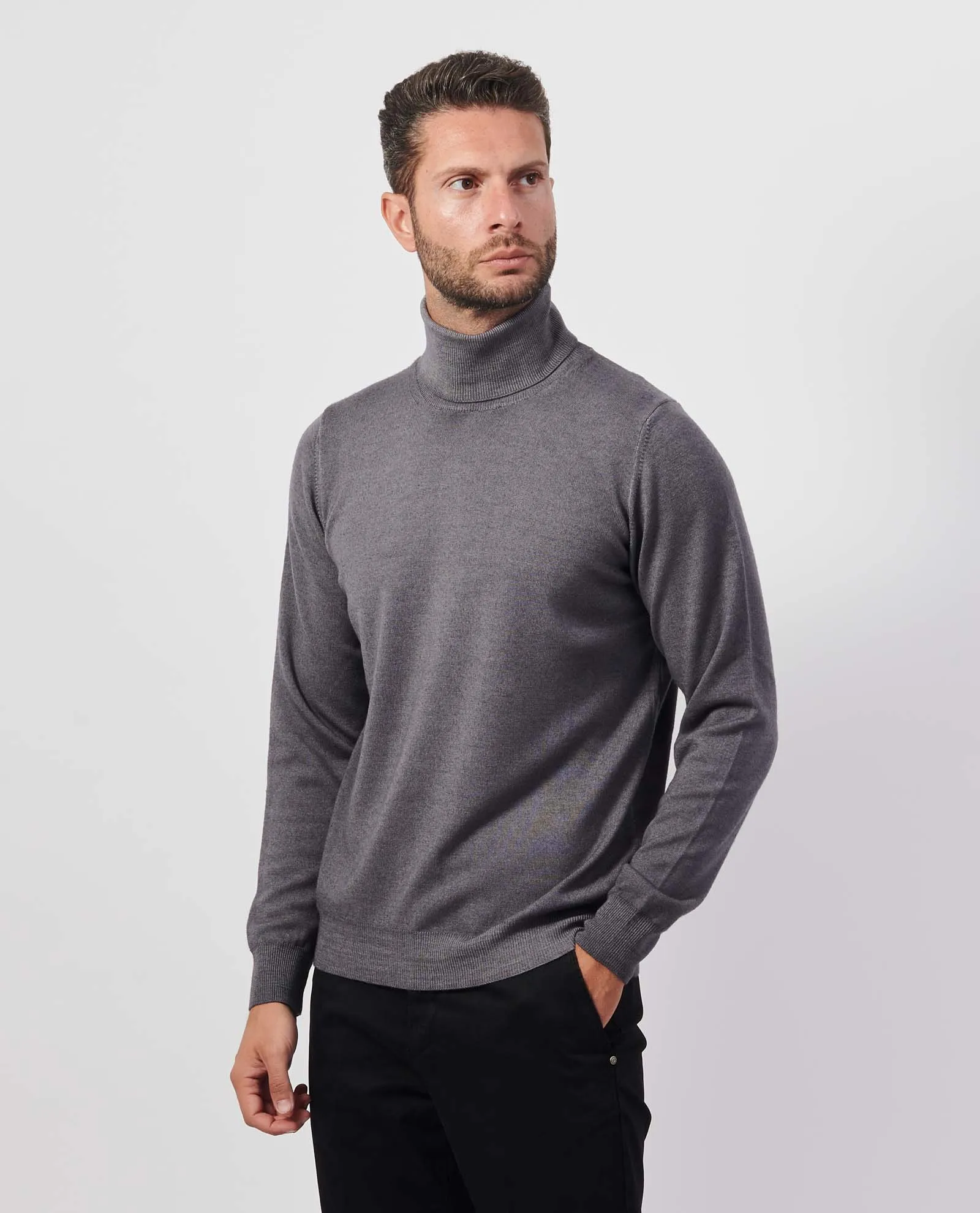 SETTE/MEZZO      Maglione dolcevita uomo Settemezzo