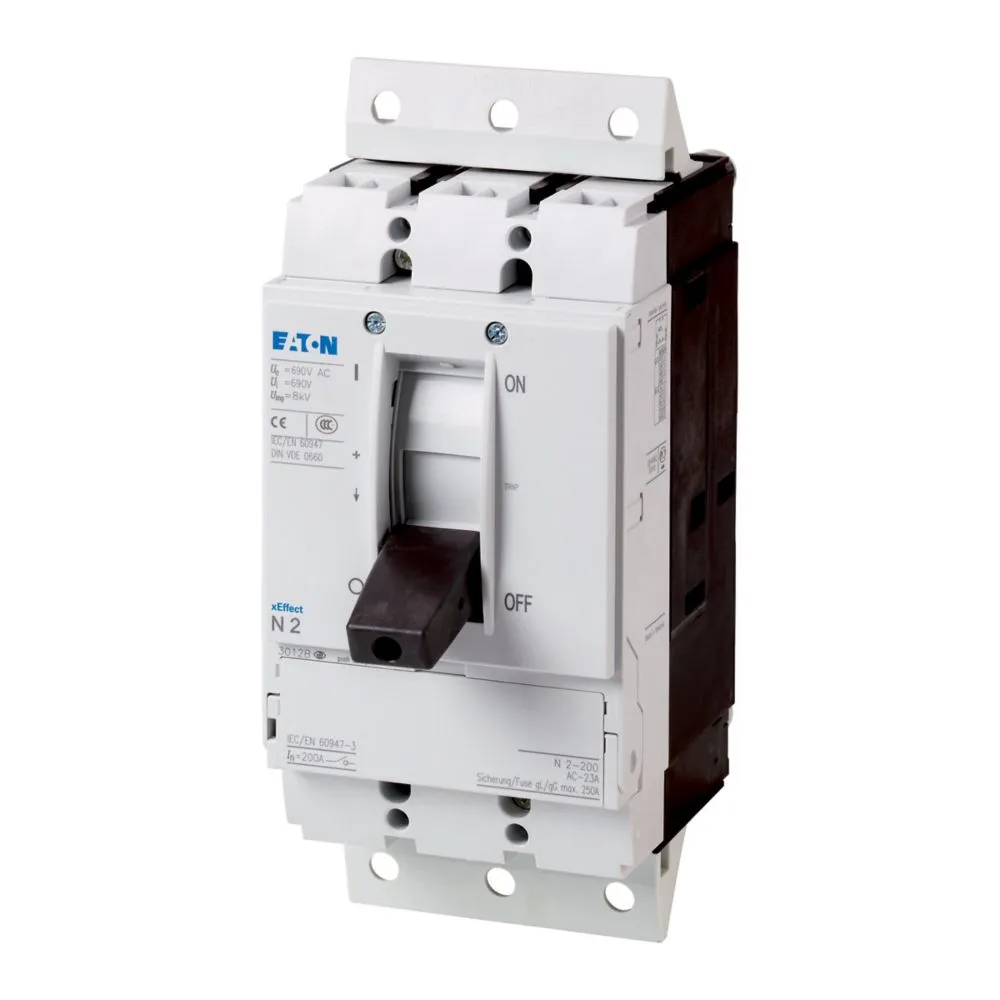 Sezionatore con interruttore Eaton 113735 N2-250-SVE, corrente max 250A, 3