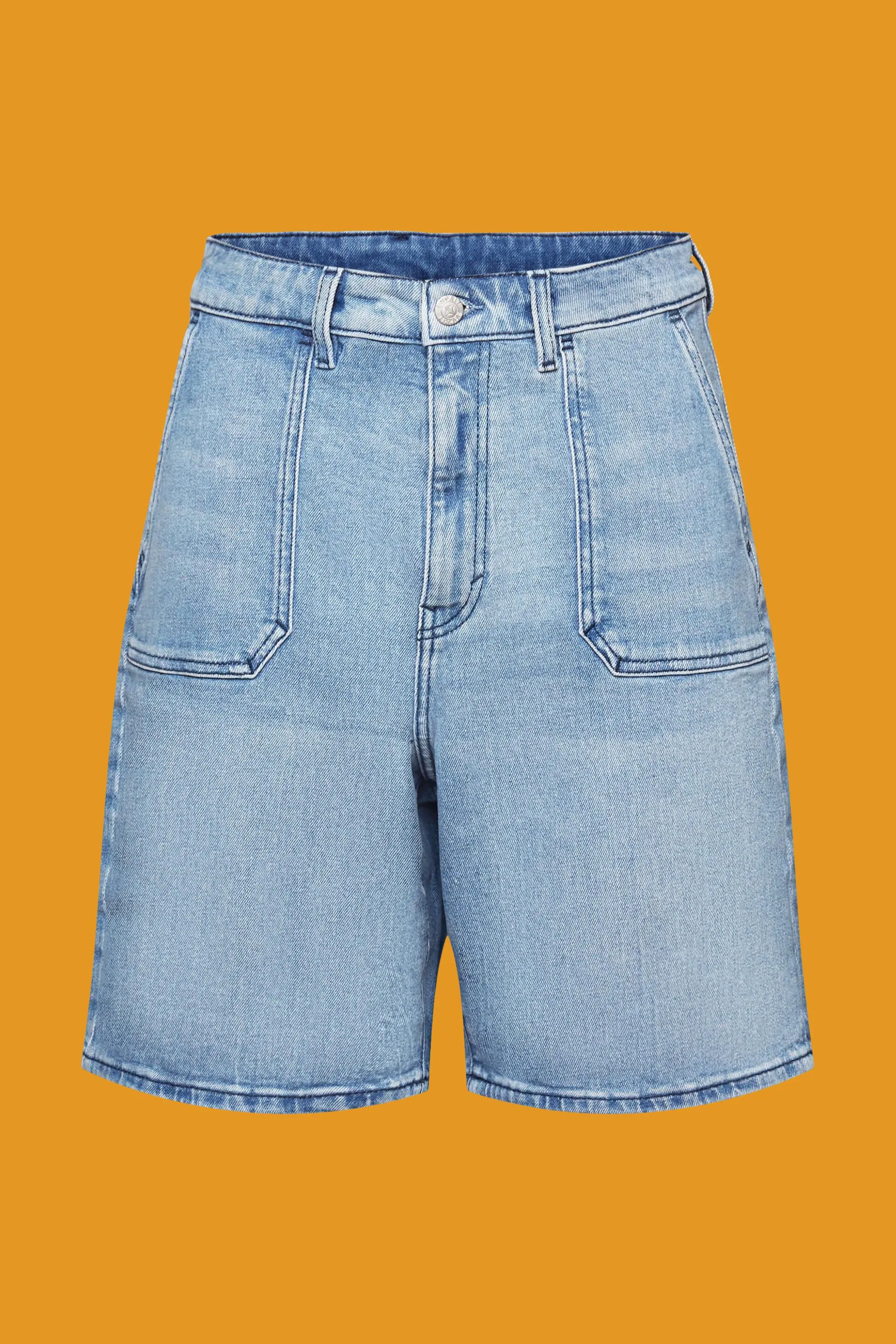 Shorts di jeans a vita alta