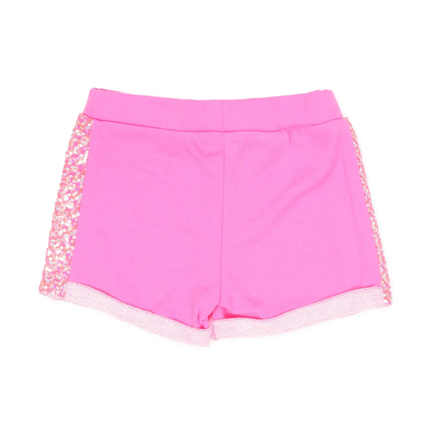 Shorts Fucsia Fluo E Glitter Bambina