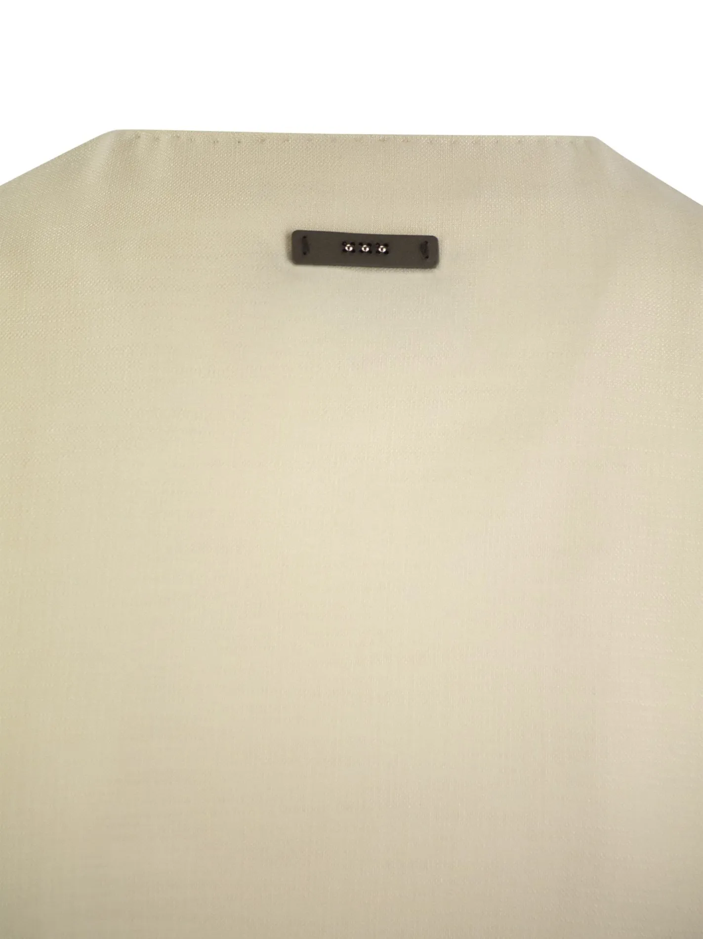 Single-breasted waistcoat in stretch viscose-blend canvas