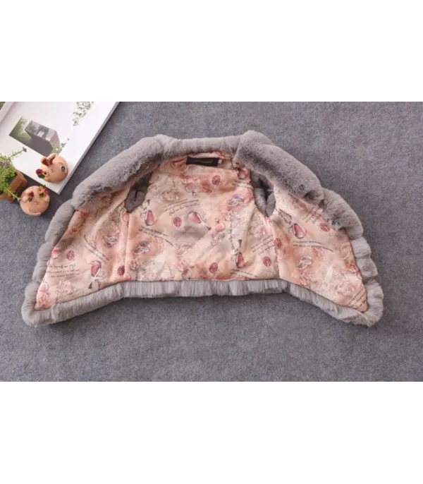 Smanicato ecopelliccia Klarissa Baby