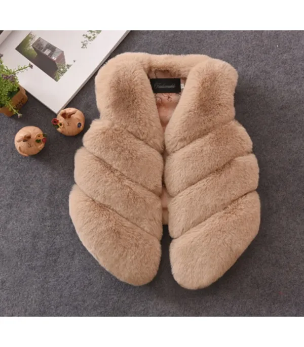 Smanicato ecopelliccia Klarissa Baby