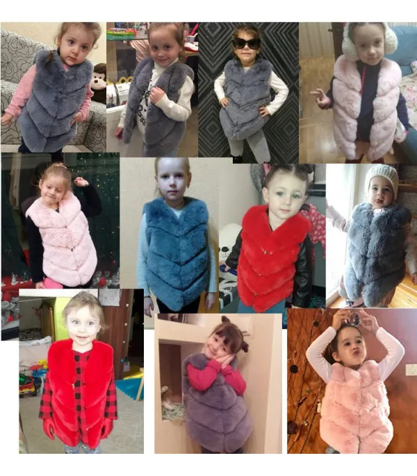 Smanicato ecopelliccia Klarissa Baby