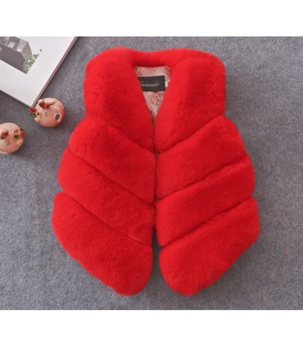 Smanicato ecopelliccia Klarissa Baby