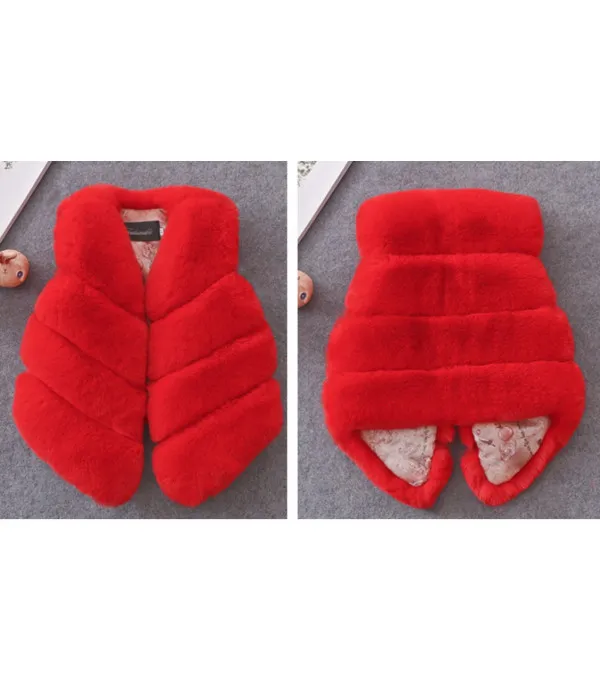 Smanicato ecopelliccia Klarissa Baby