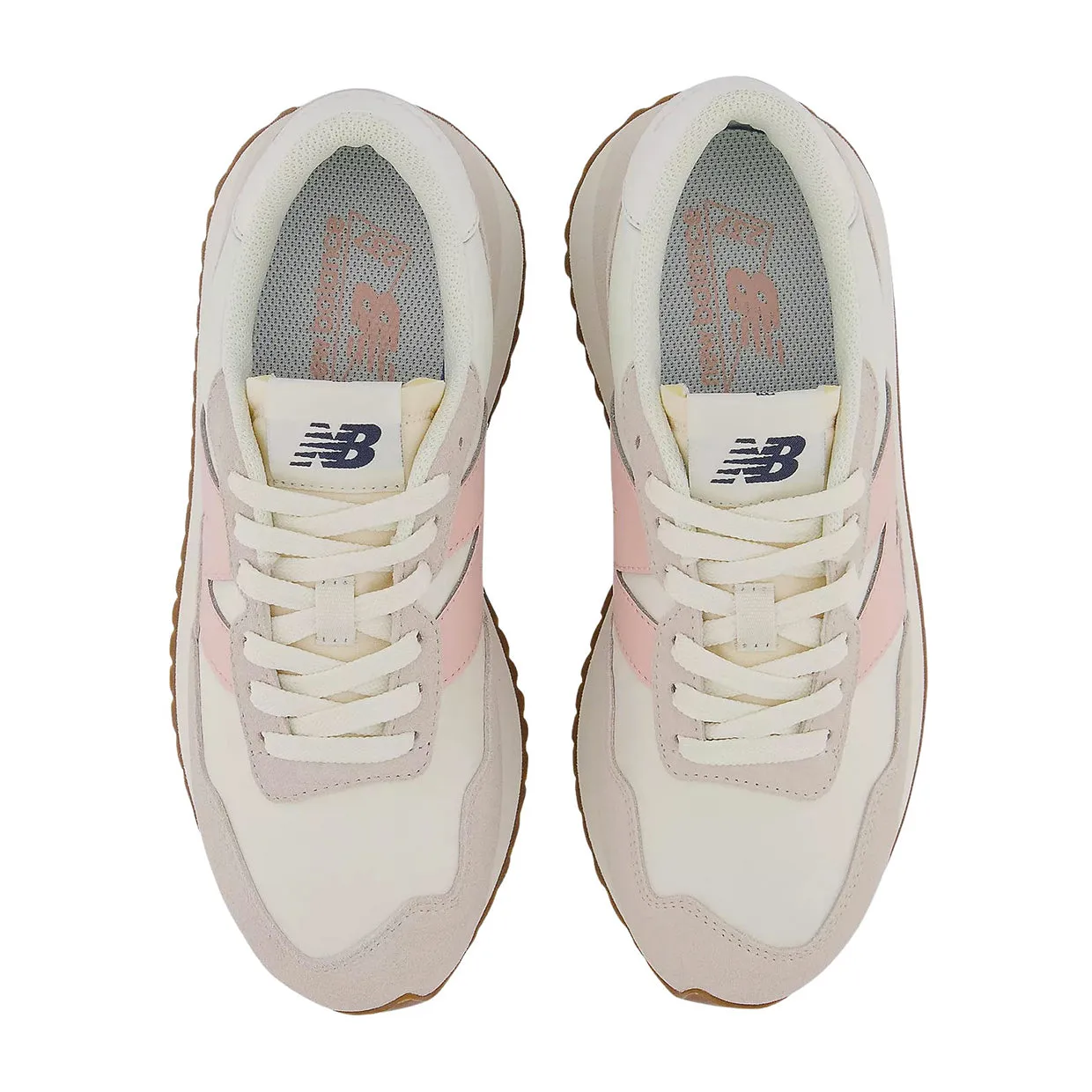 Sneakers Donna New Balance 237 Beige / Rosa