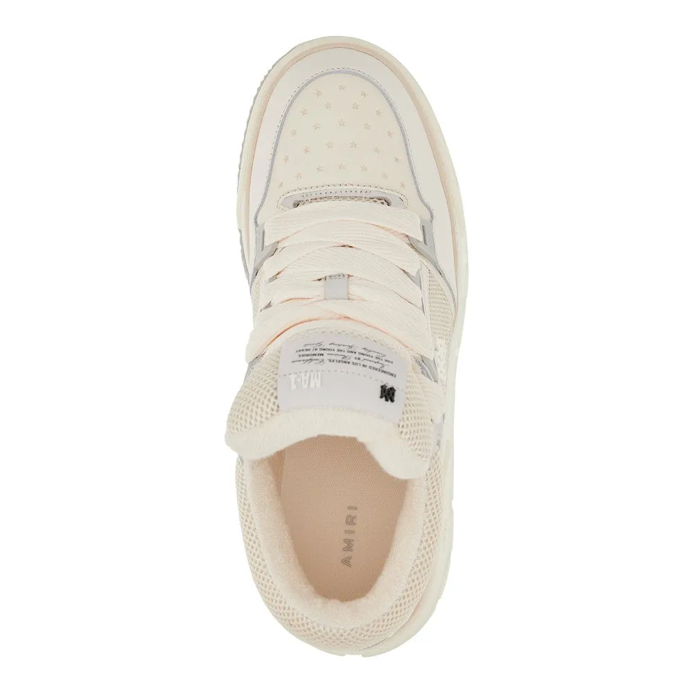 Sneakers MA-1 in pelle e mesh