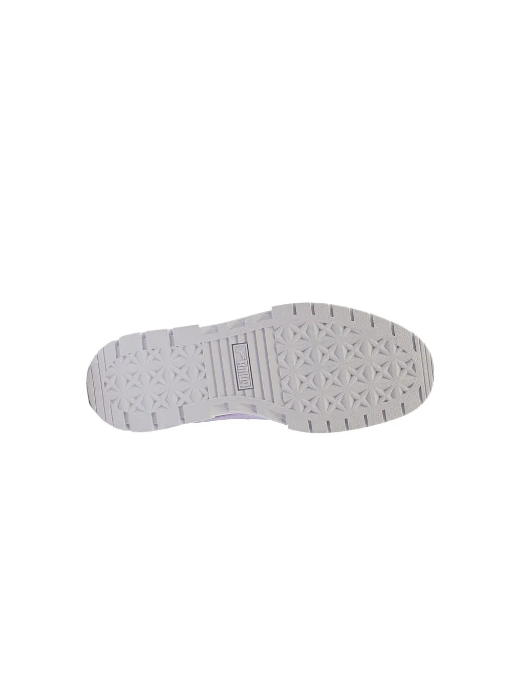 Sneakers Platform PUMA Donna Mayze Silky Wns,PUMA White-Vivid Vi Bianco