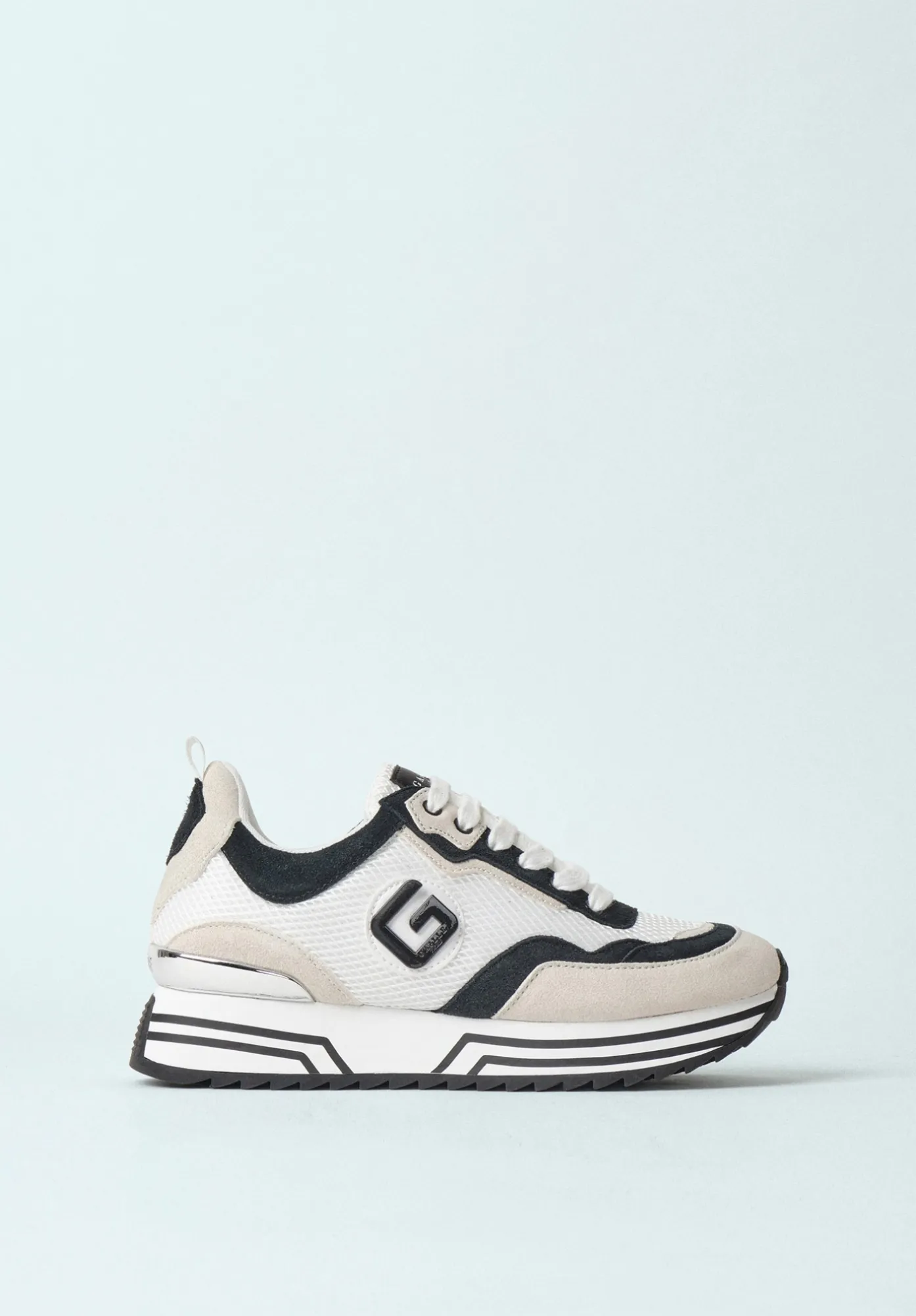 SNEAKERS RUNNING CON LOGO G IN METALLO - Gaëlle Paris