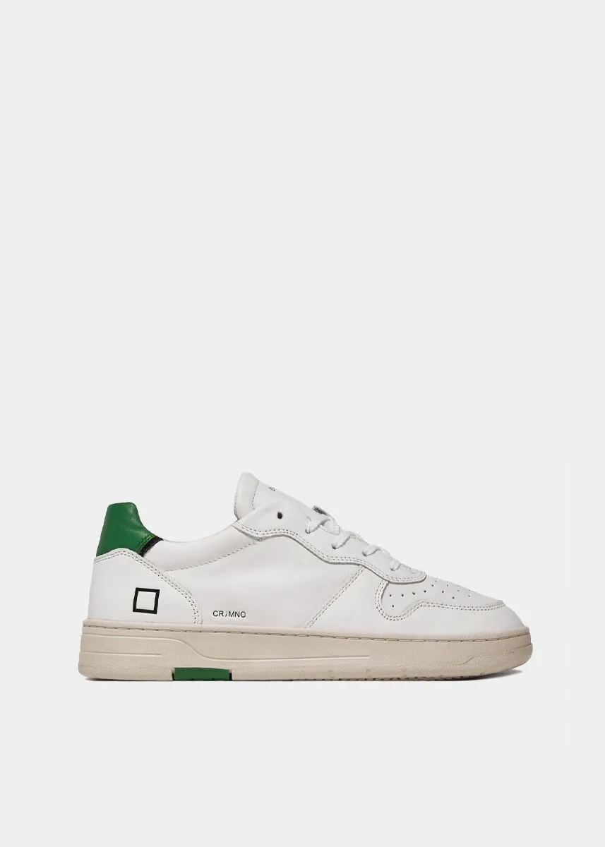 SNEAKERS Uomo DATE M997-CR-CA-WG - COURT CALF WHITE GREEN