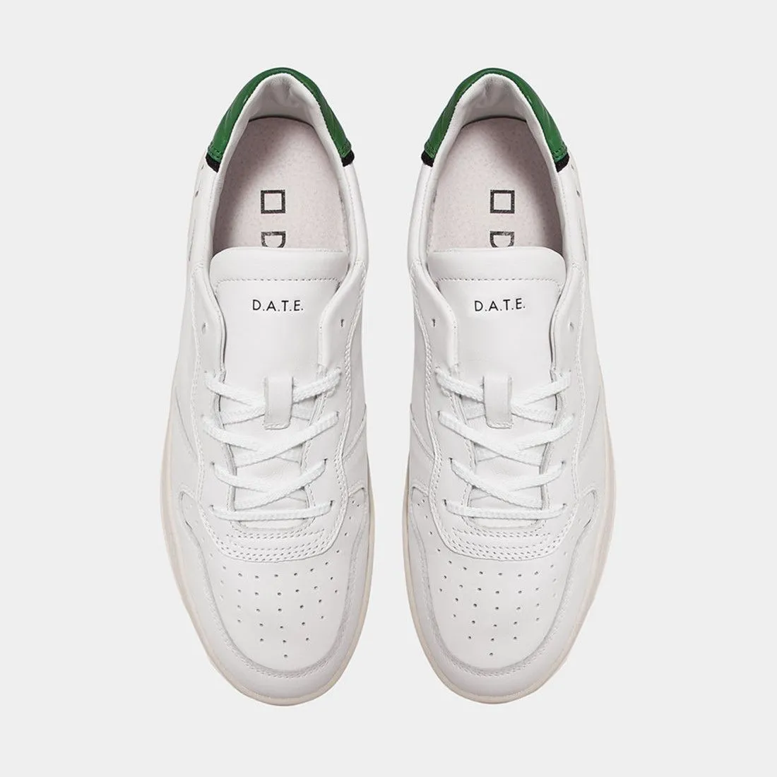 SNEAKERS Uomo DATE M997-CR-CA-WG - COURT CALF WHITE GREEN