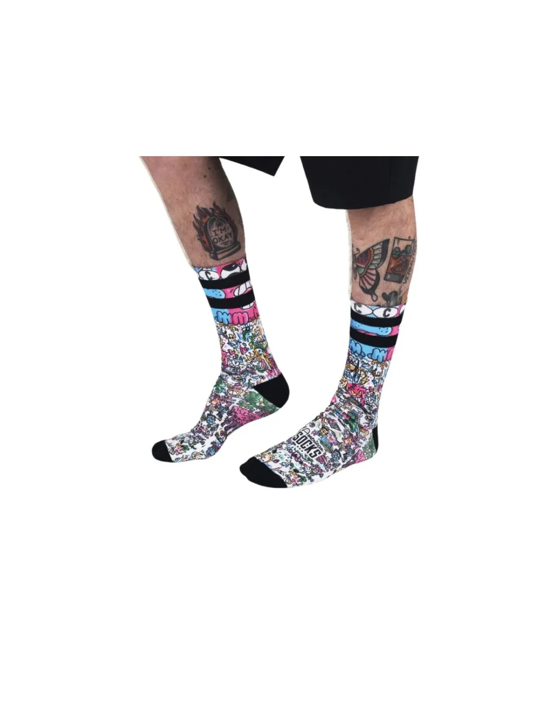 Socks americani Calzini Doodle