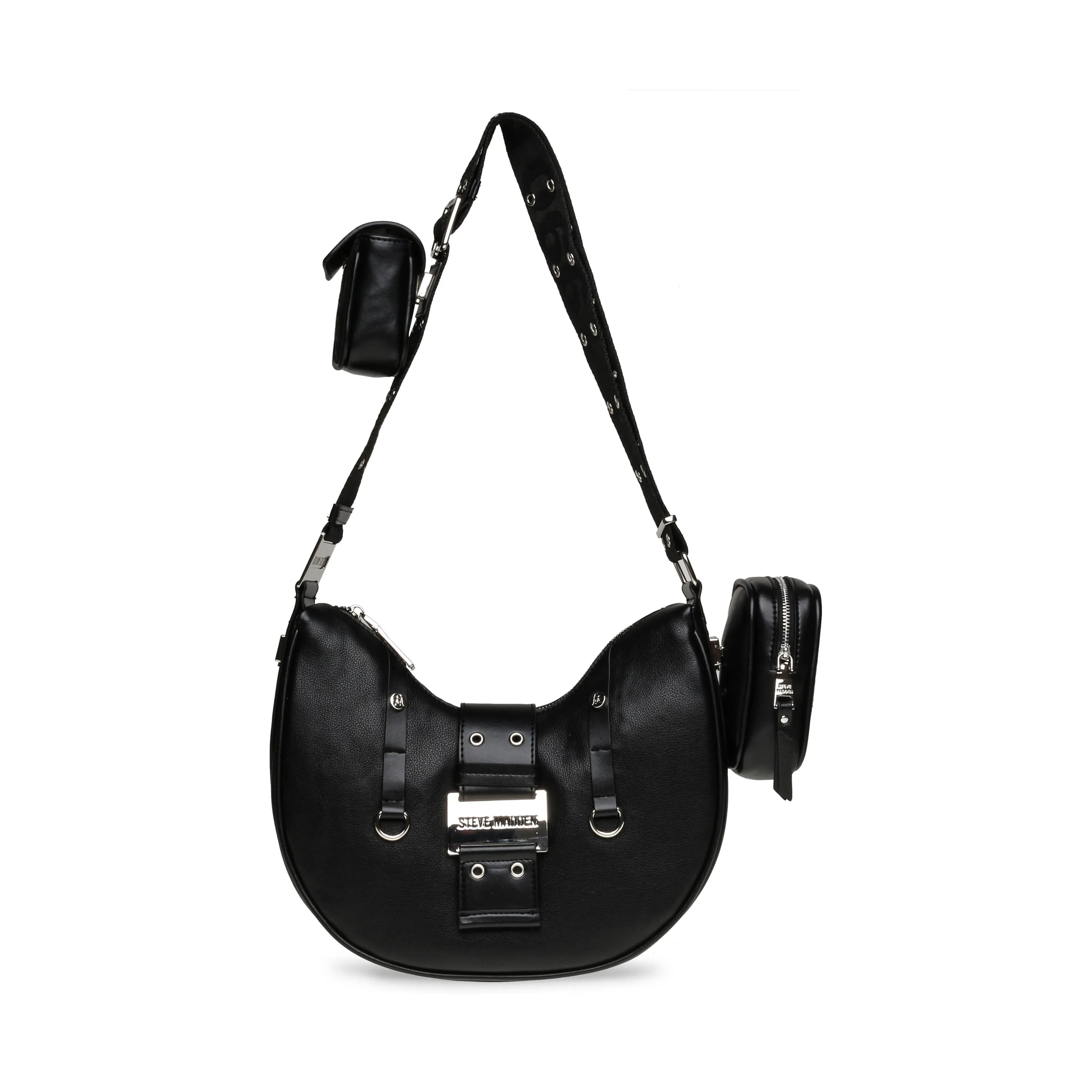 Steve Madden BAuto Black - Borsa a Tracolla Nera    