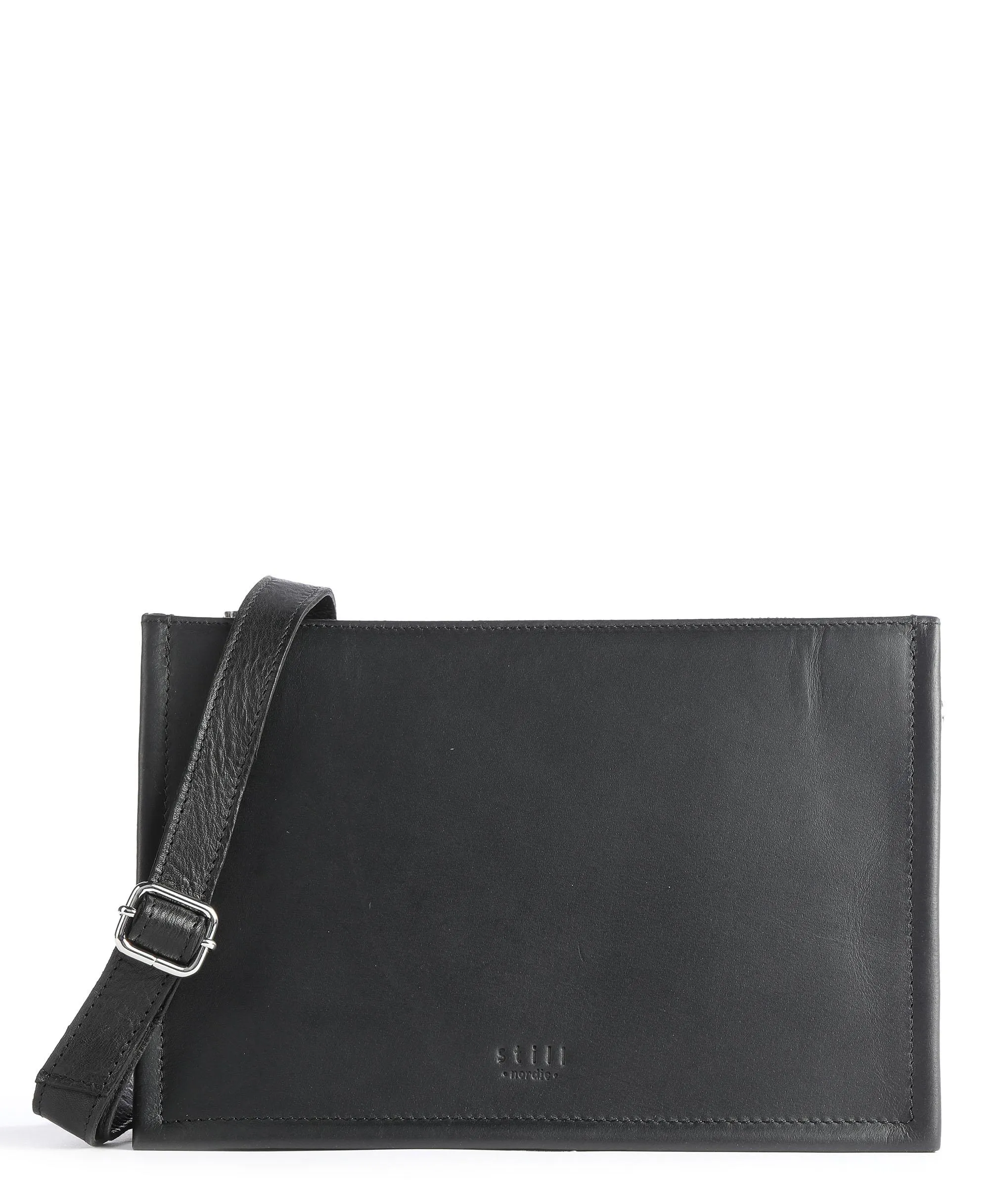 Still Nordic Aggie Aggie Borsa a tracolla pelle liscia nero  