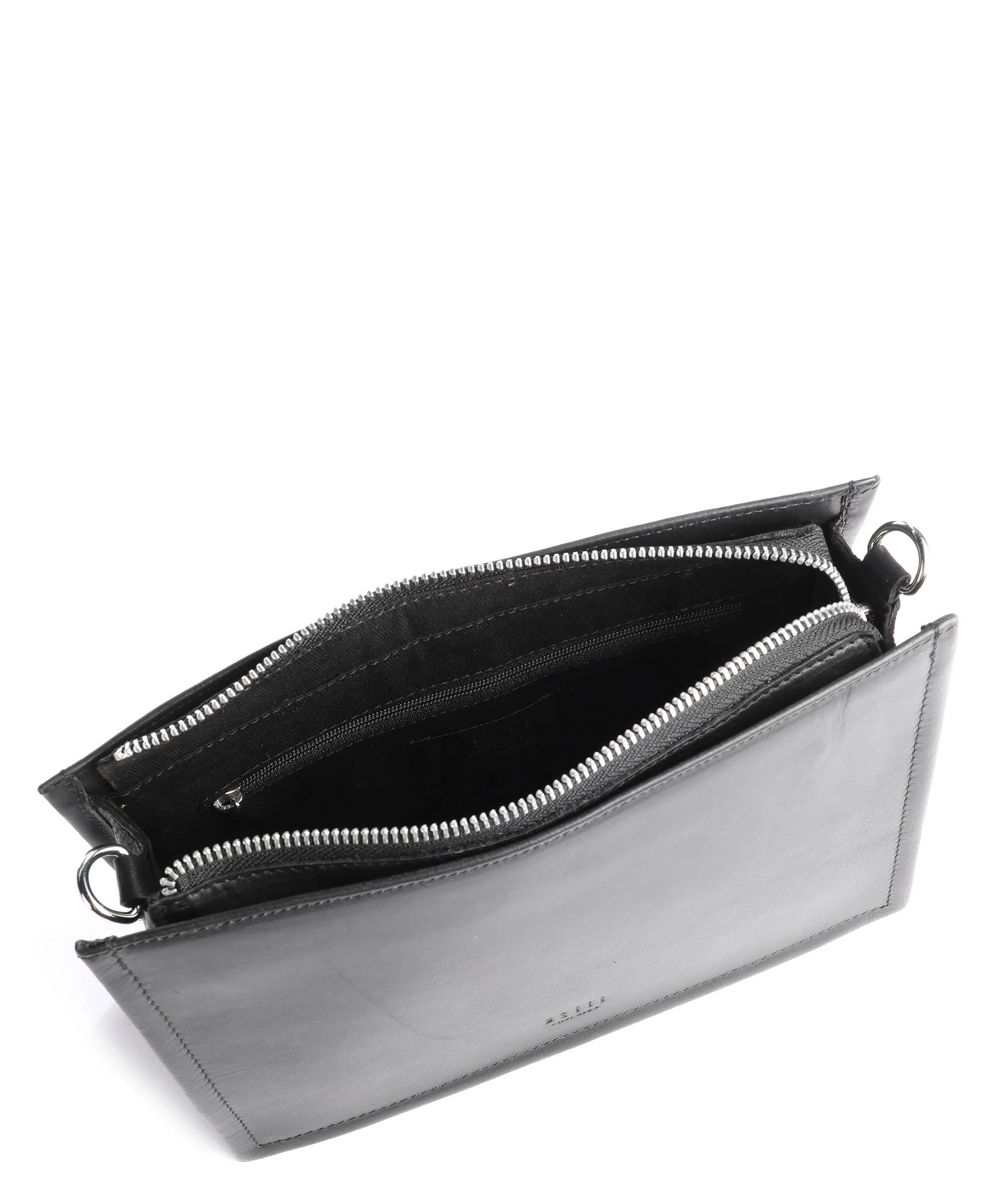  Still Nordic Aggie Aggie Borsa a tracolla pelle liscia nero  