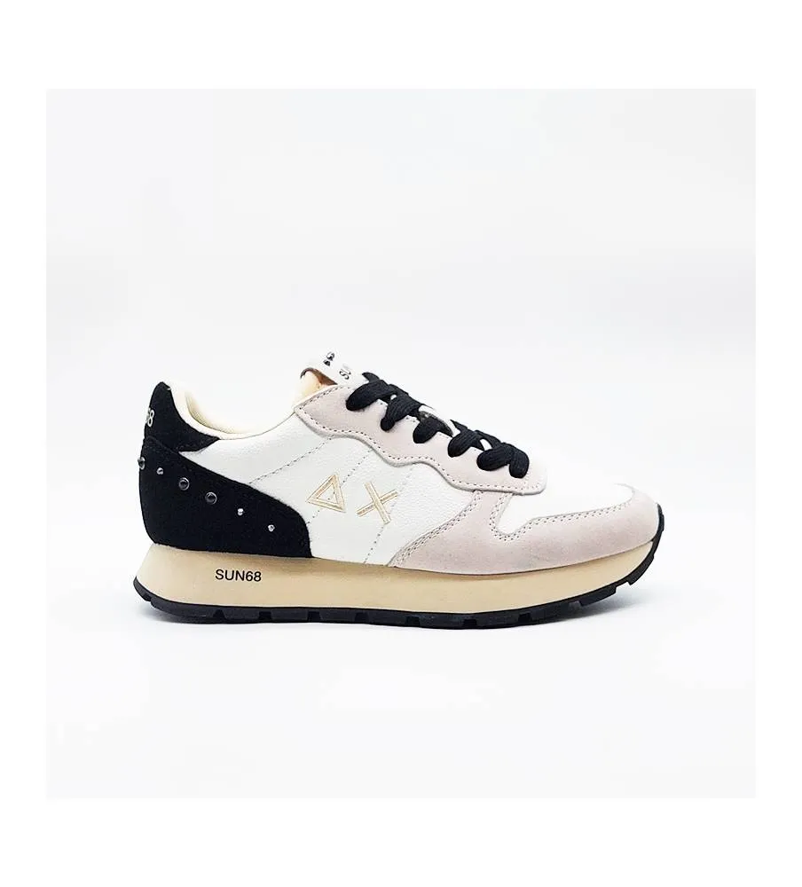 SUN68 Ally Studs Z44206 Bianco Panna