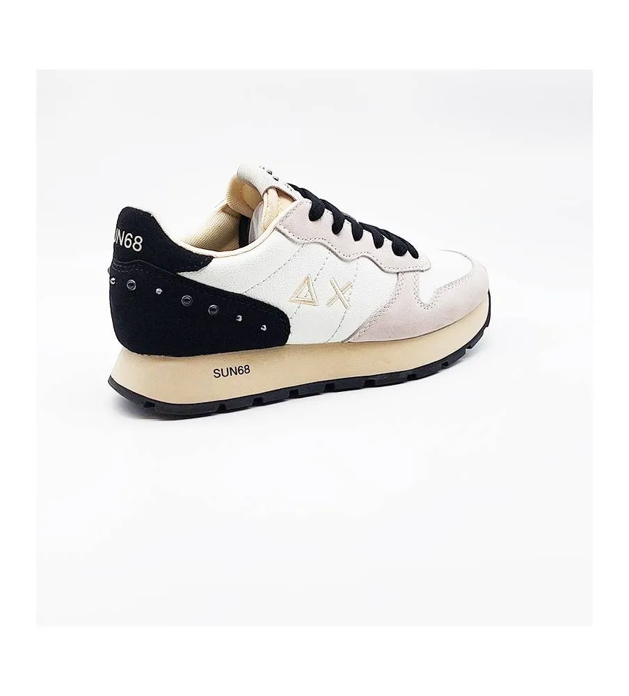 SUN68 Ally Studs Z44206 Bianco Panna
