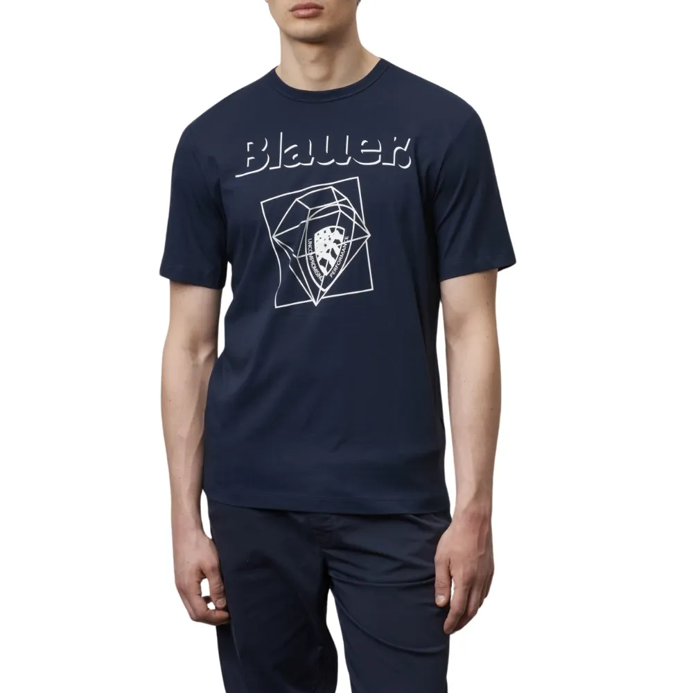 T-shirt Blauer grafica 3d
