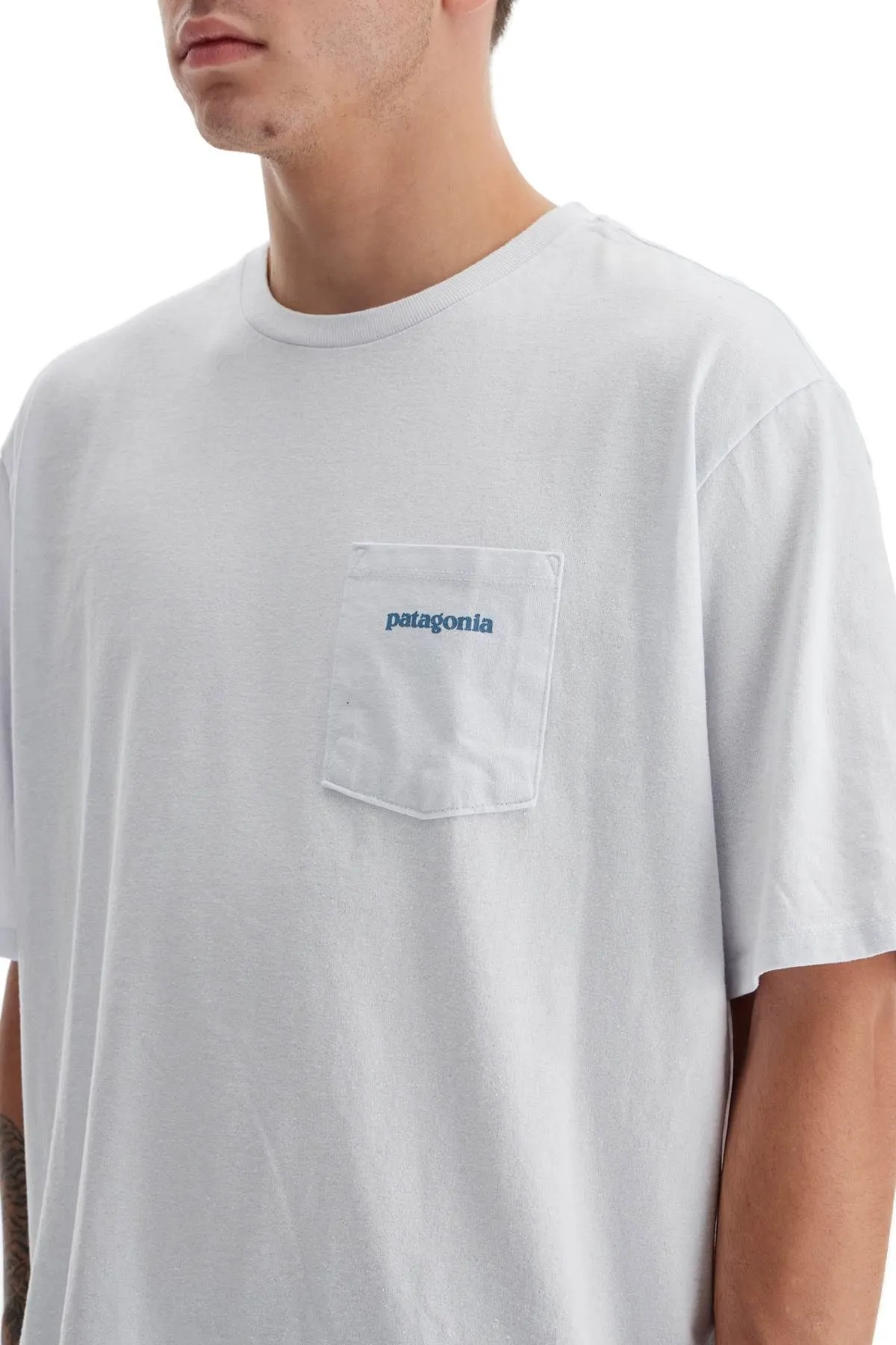 T-shirt con taschino Responsibili-Tee