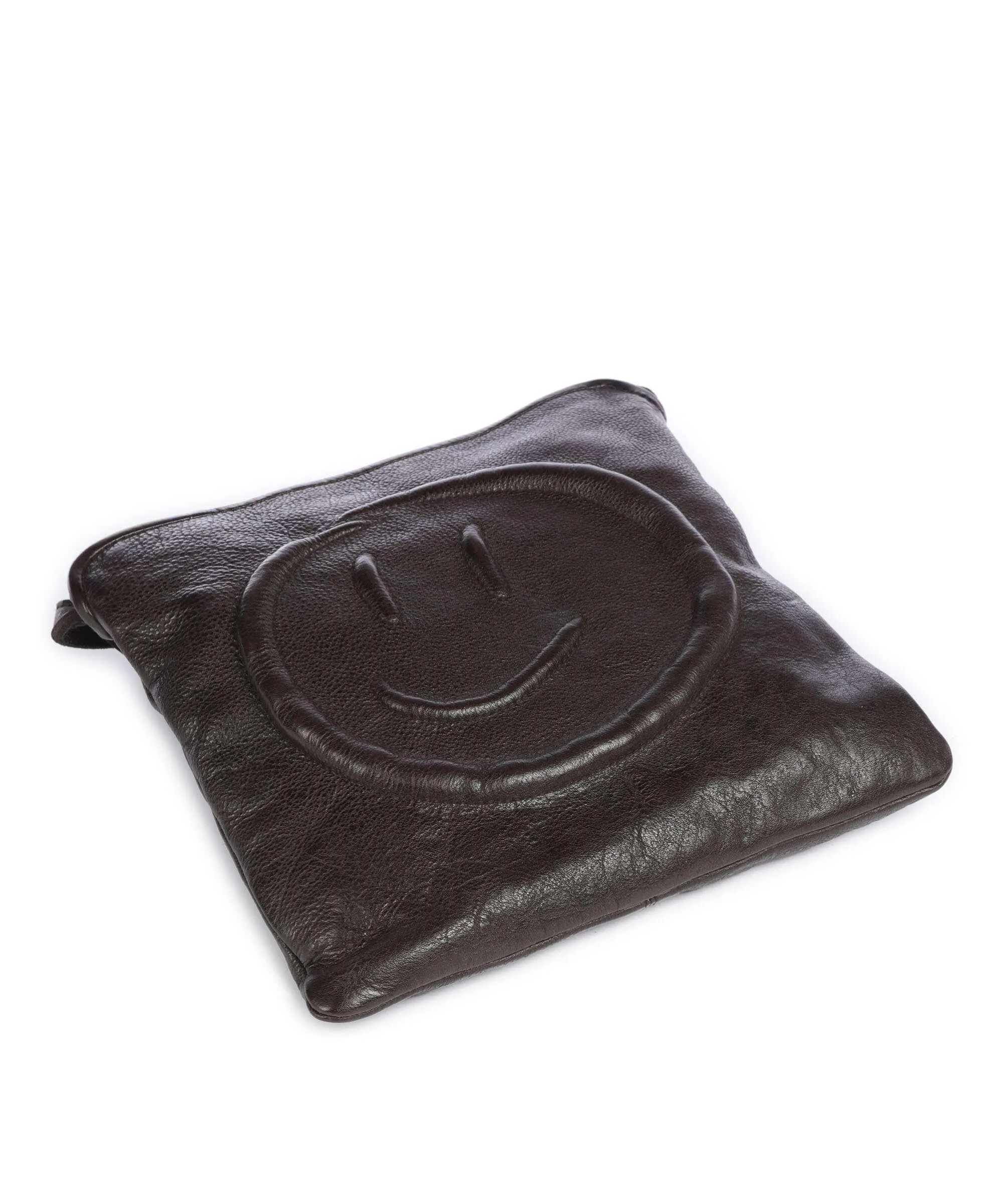  Taschendieb Wien Marxergasse 4 Borsa a tracolla pelle di vacchetta grana cioccolato  