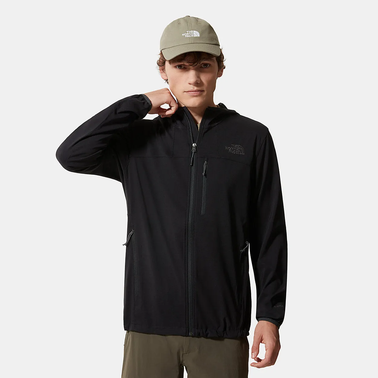 The North Face Nimble Hoodie Windproof Jacket NF0A2XLBJK31 black