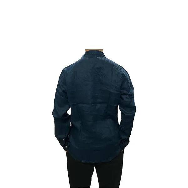 Trez men's long sleeve shirt Crave-1211 M45136 237 blue