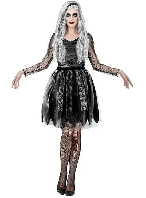 Tutù di Halloween nero da donna