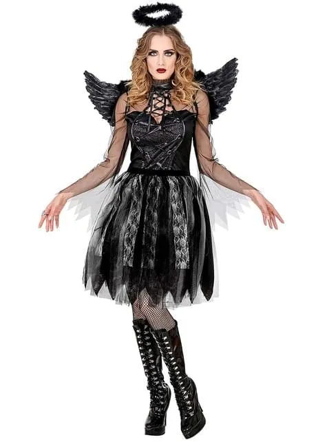 Tutù di Halloween nero da donna