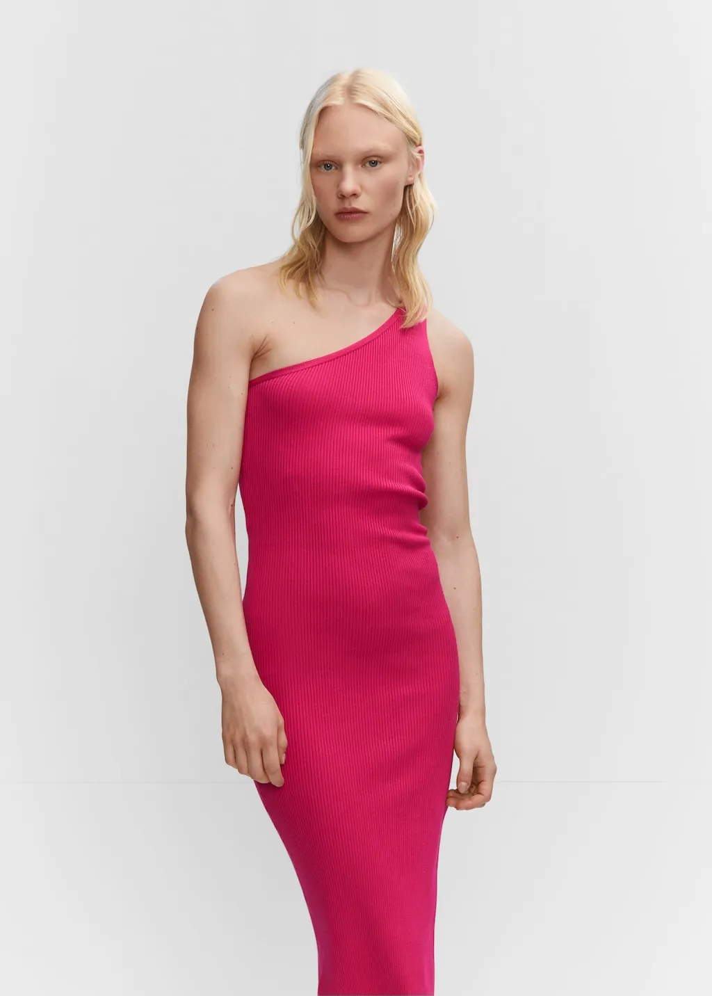 Vestito asimmetrico spacco