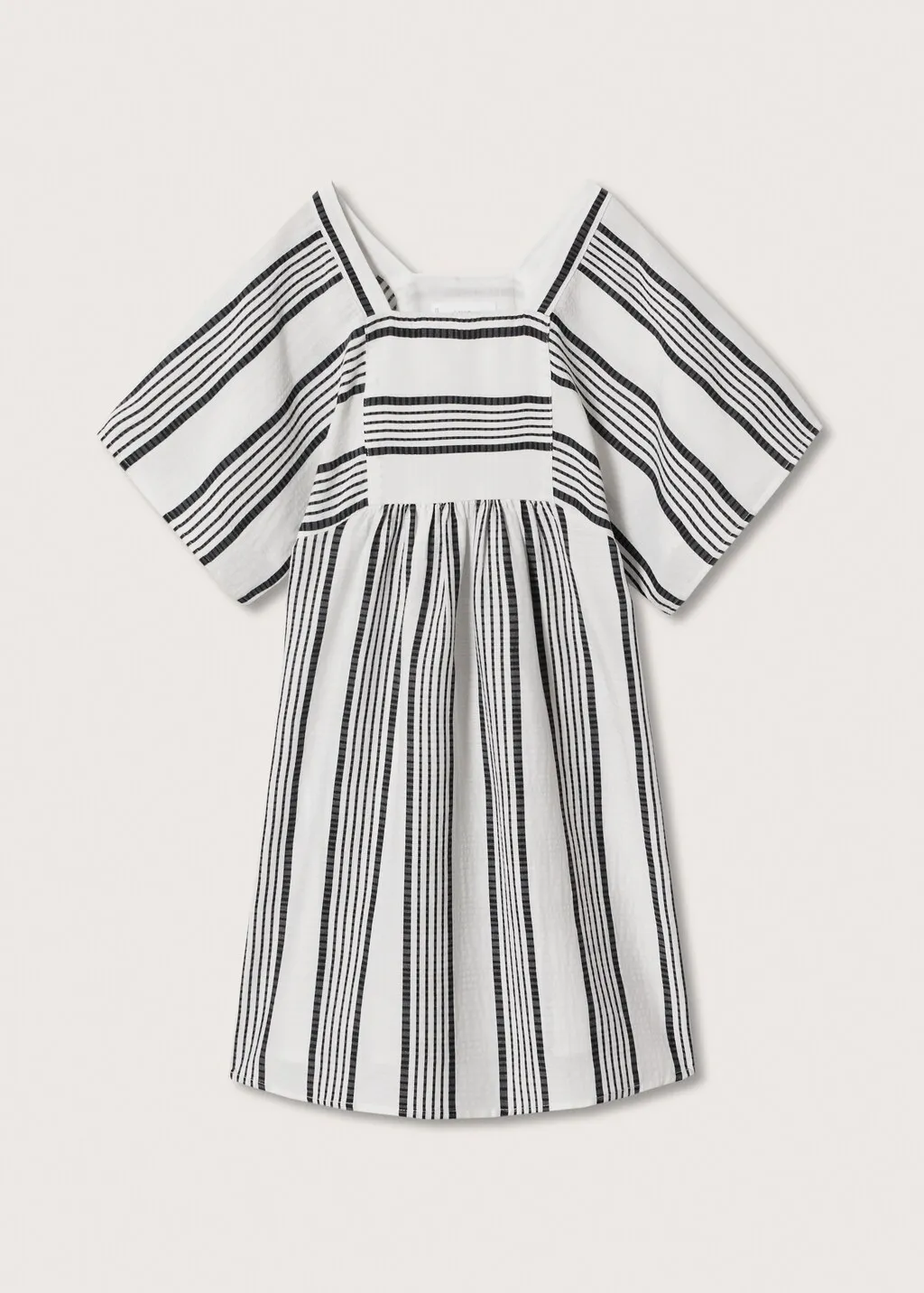 Vestito caftano righe