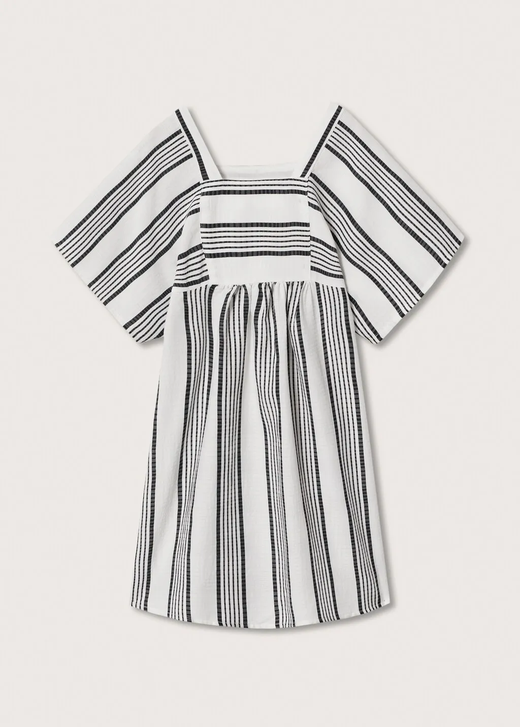 Vestito caftano righe