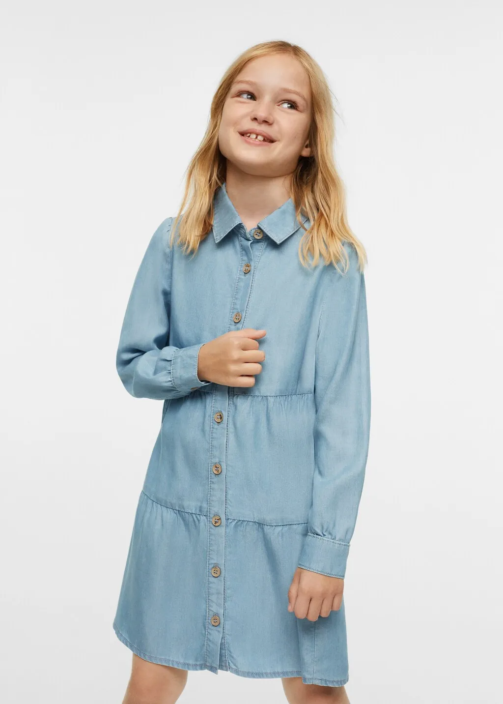 Vestito camicione lyocell