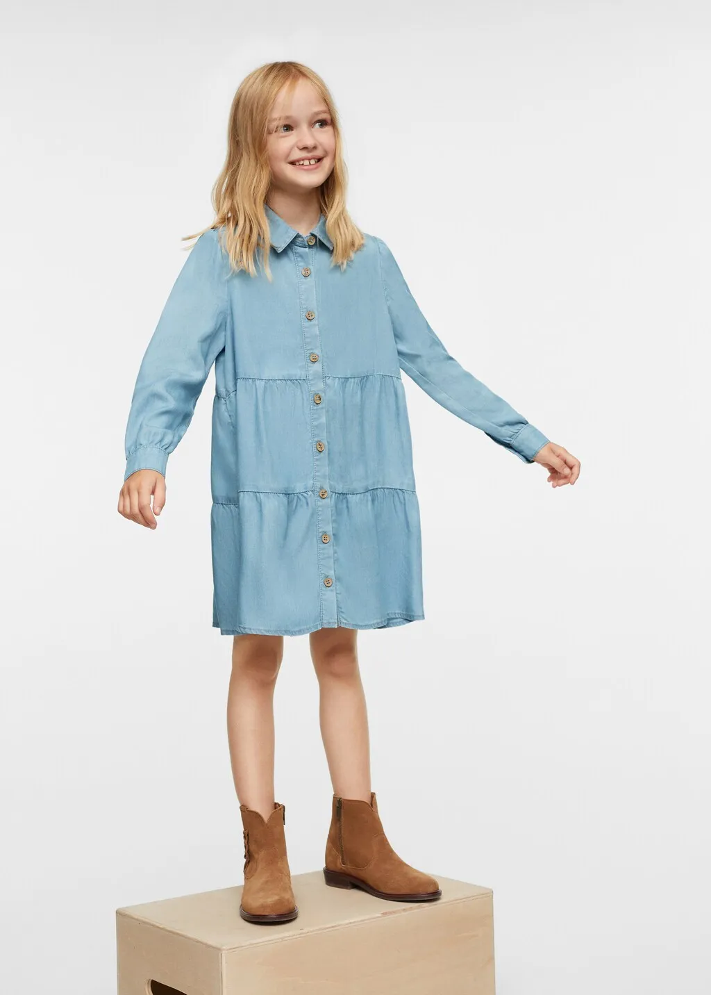 Vestito camicione lyocell