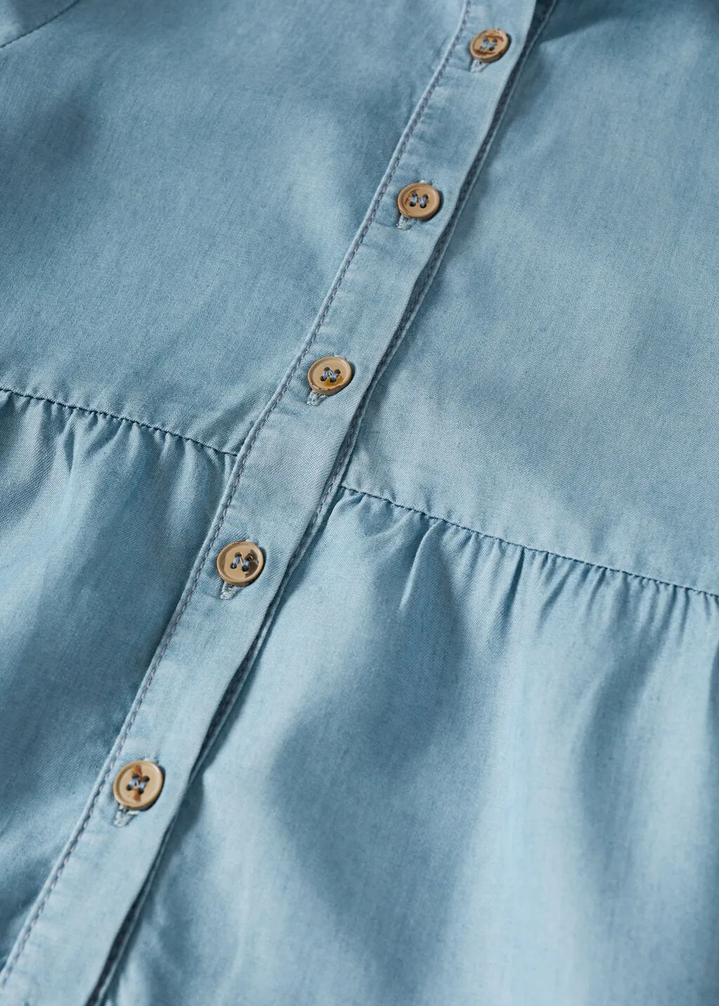 Vestito camicione lyocell