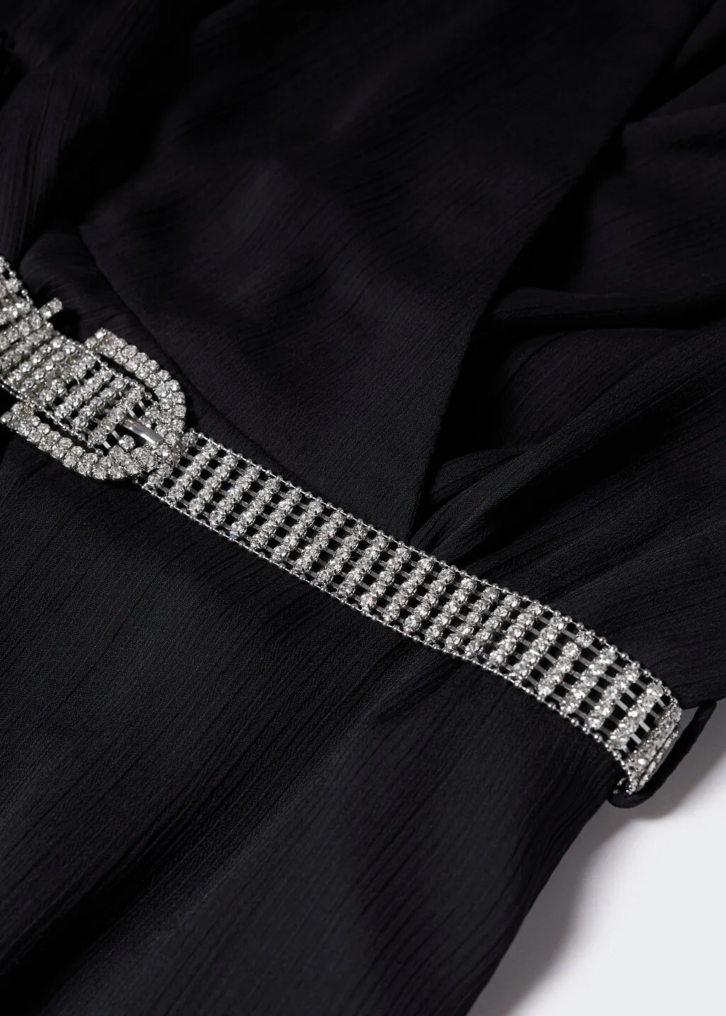 Vestito chiffon spacchi