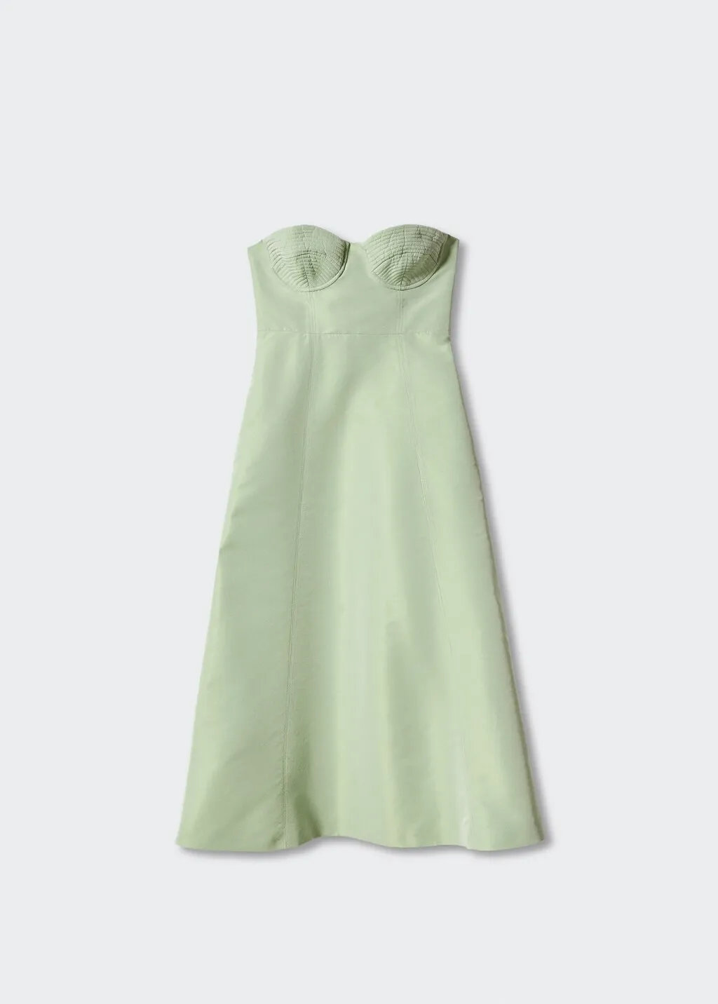 Vestito corsetto svasato