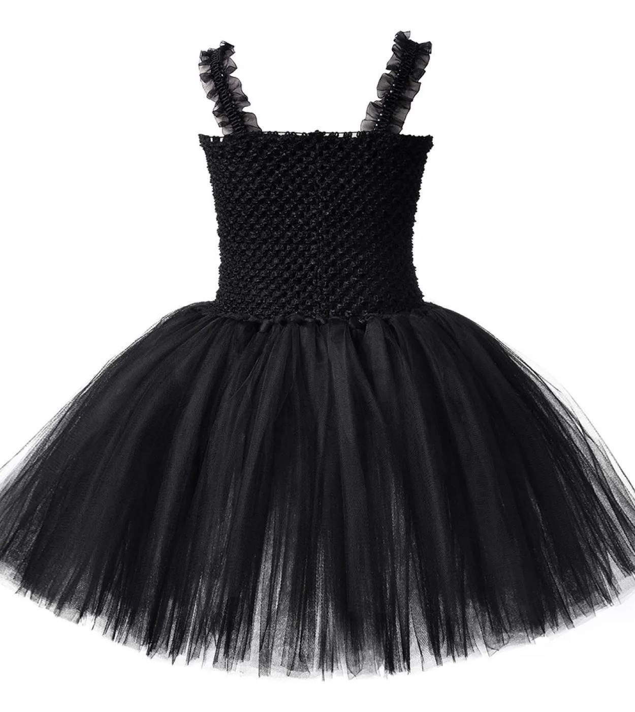 Vestito da tutu gatto nero bianco per neonate Costume di compleanno di Halloween per bambini Costume da cosplay animale per bamb