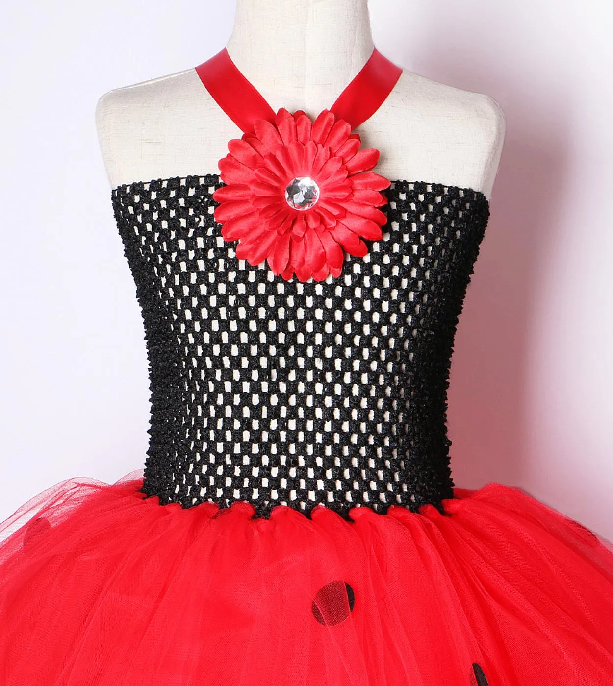 Vestito da tutu per ragazze di girasole per bambini Costume di Halloween di Natale Ragazza per bambini Compleanno Abiti da princ
