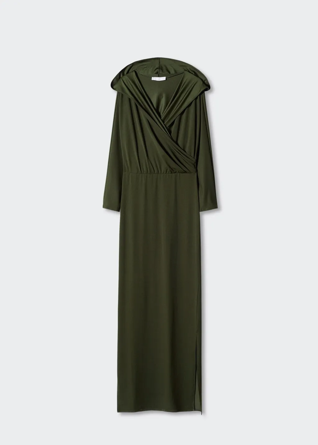 Vestito lungo cappuccio