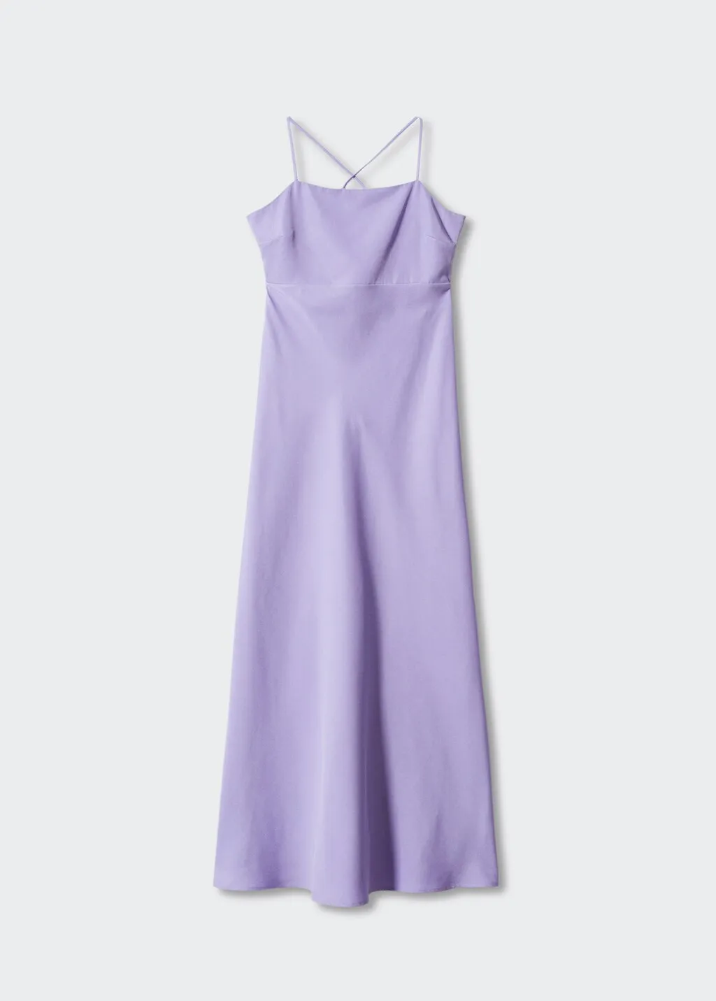Vestito lungo incrociato