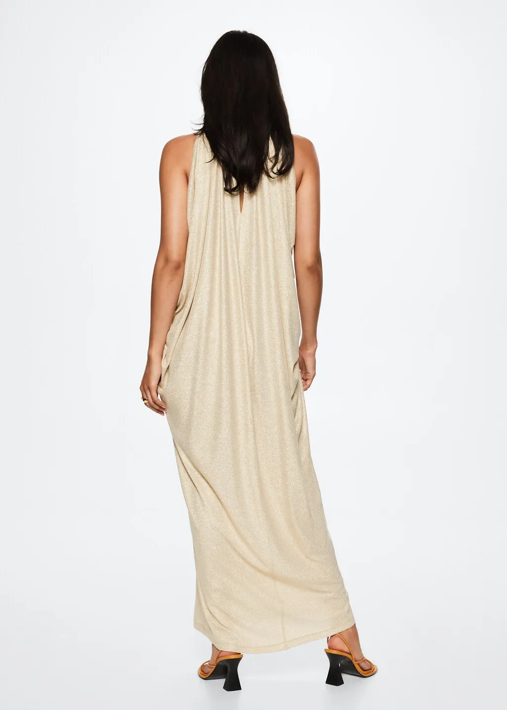 Vestito lungo lurex