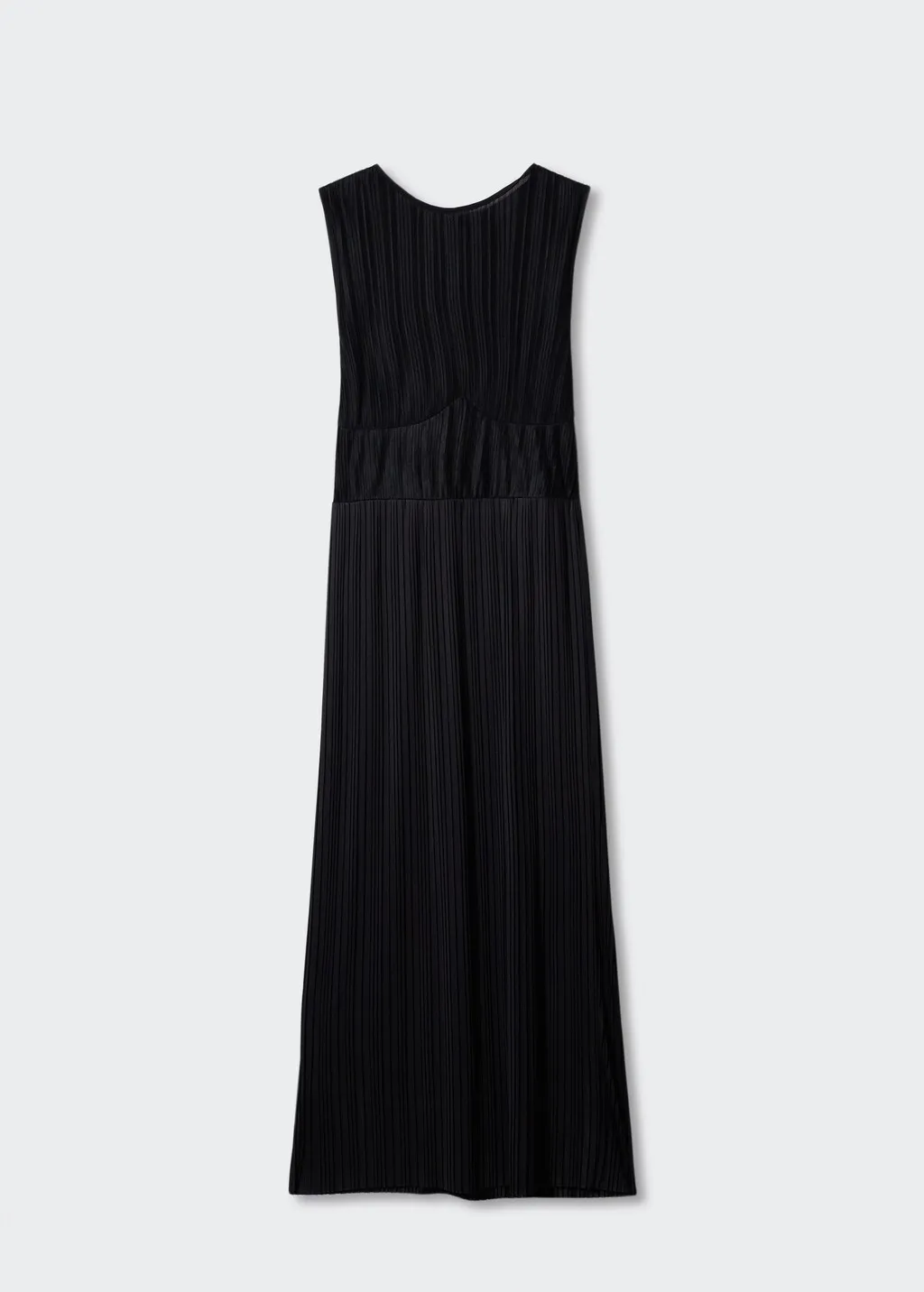 Vestito lungo plissettato