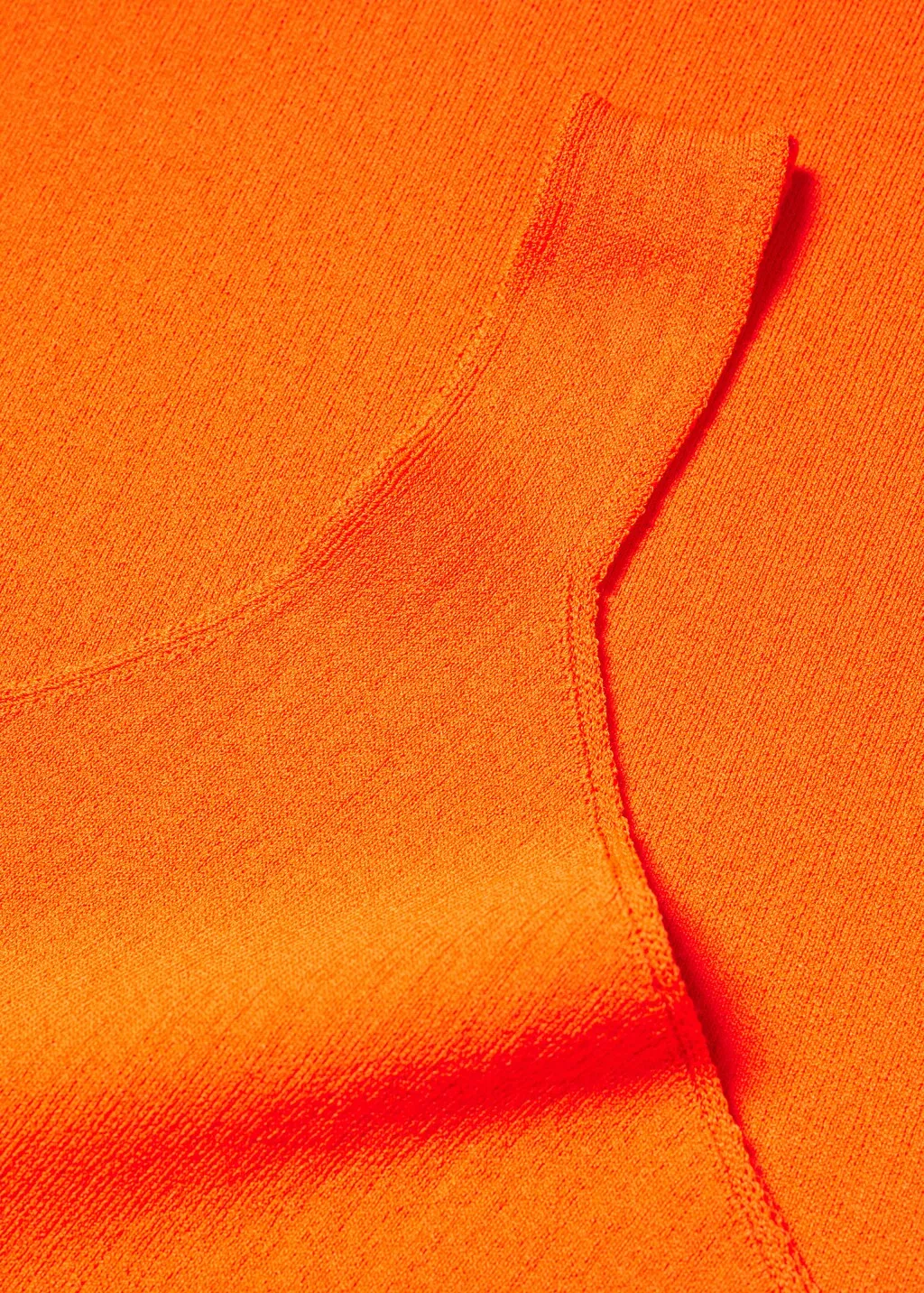 Vestito maglia asimmetrico