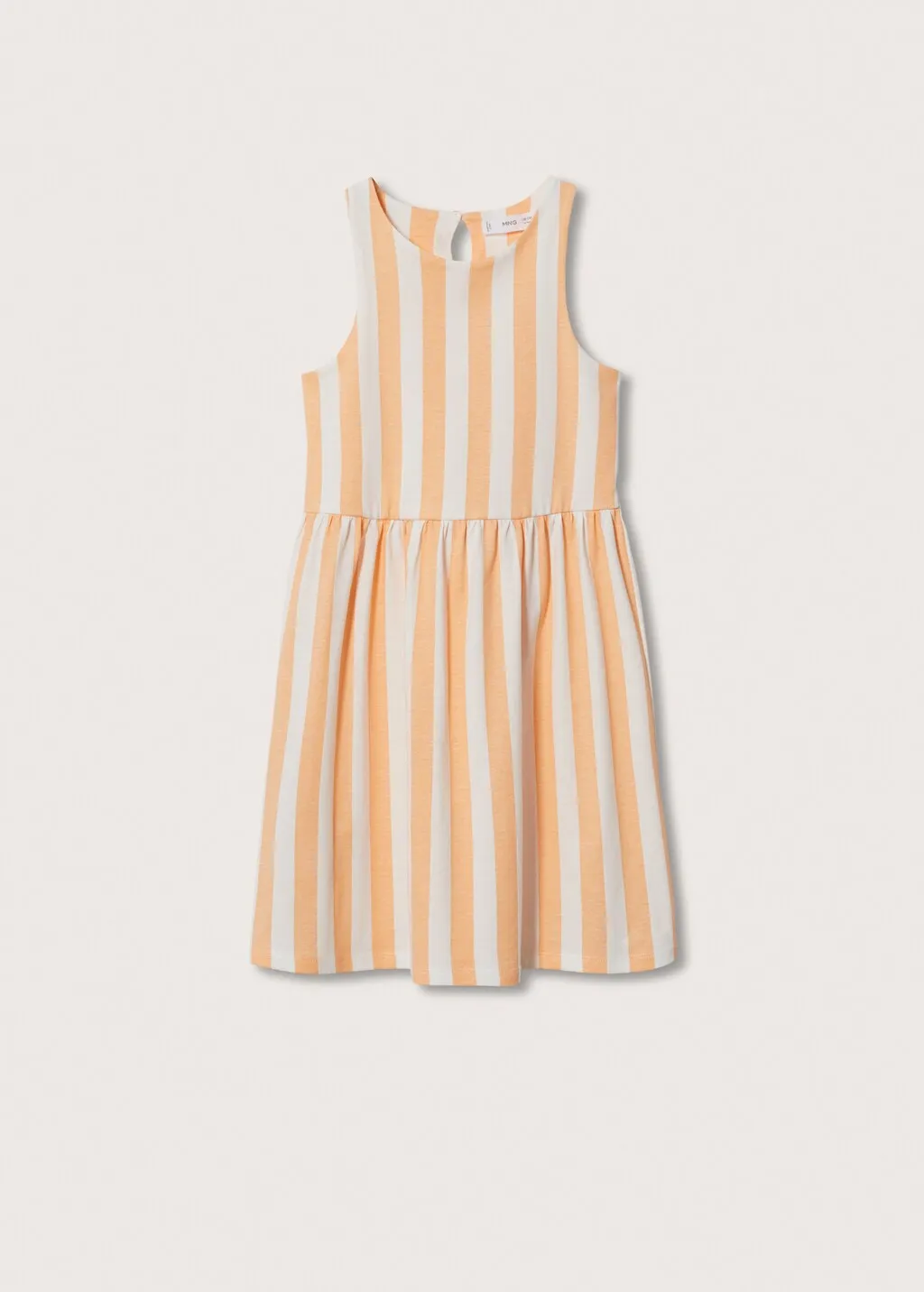 Vestito righe cotone