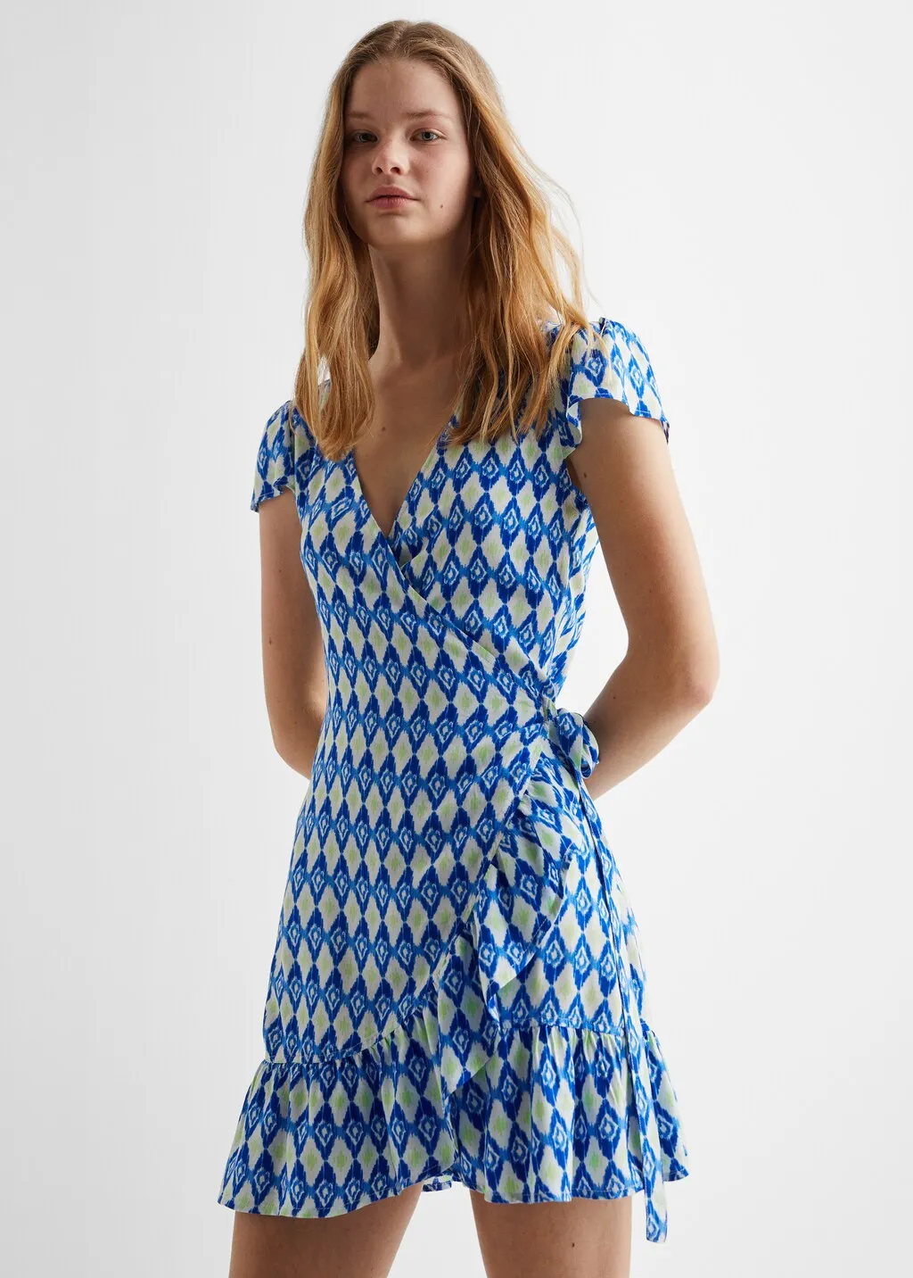 Vestito stampa geometrica